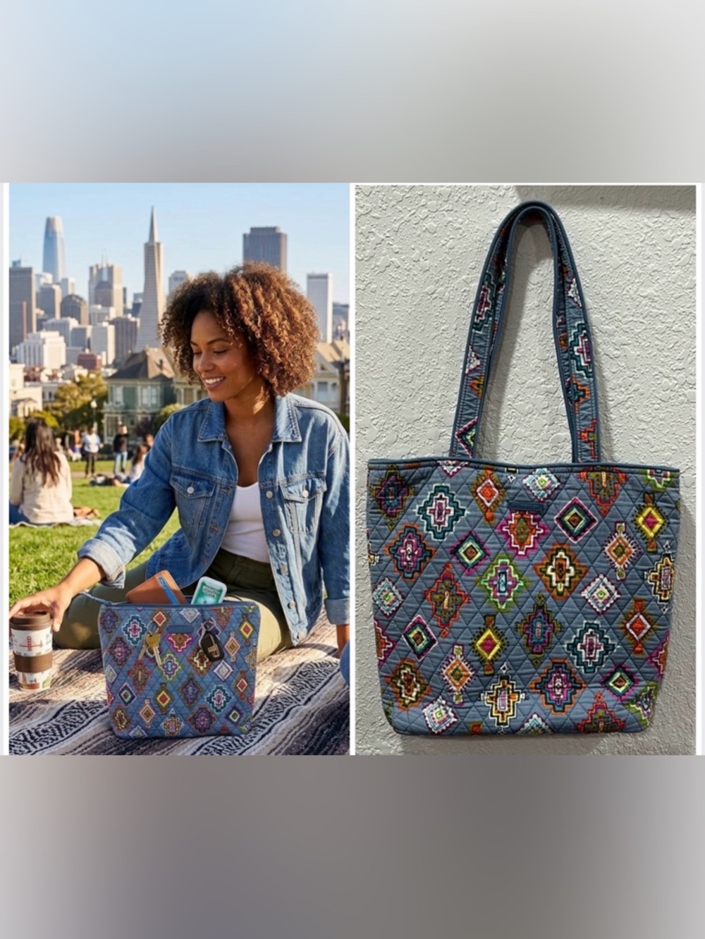 Vera Bradley Aztec tote bag GUC women’s